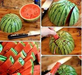 吃瓜新切法,开启夏日清凉新体验